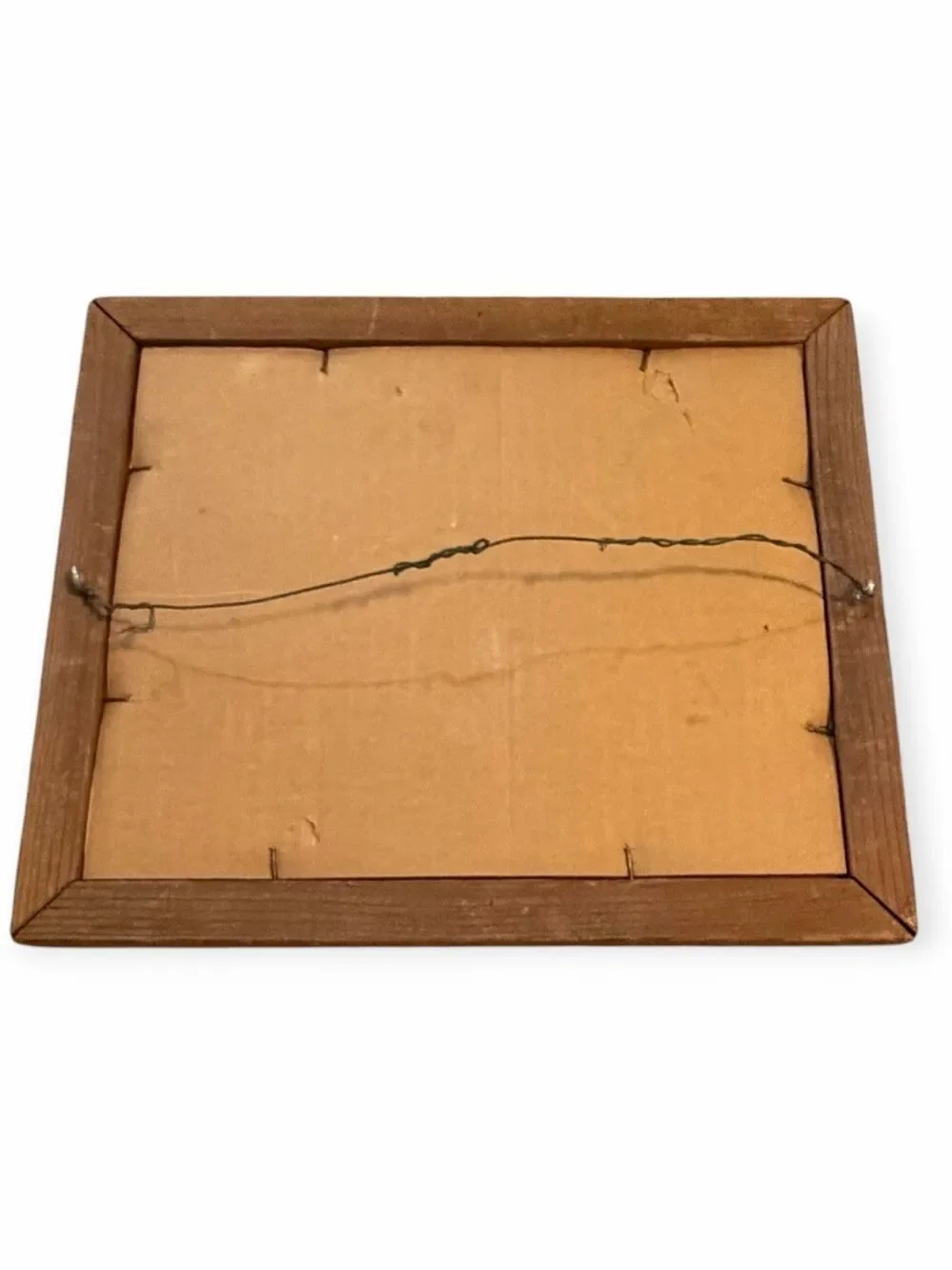 VINTAGE Gold Rose Floral Relief Wall Plaque Black Wood Frame MCM Hollywood Regen